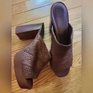 Frye Katie Platform Mules